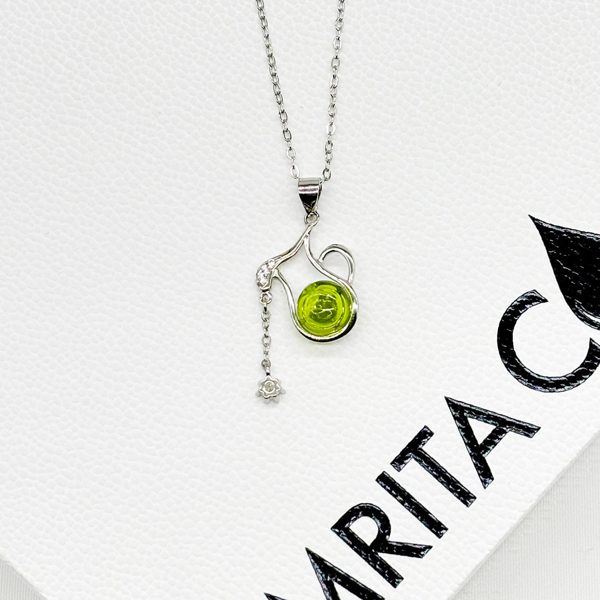 Sterling Silver Zodiac Aroma Necklace - Aquarius Jan - Feb | Perfect Birthday Gift | Energy & Healing | Diffuse on the go